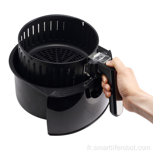 Friteuse à air électrique en acier inoxydable de 2,6 L